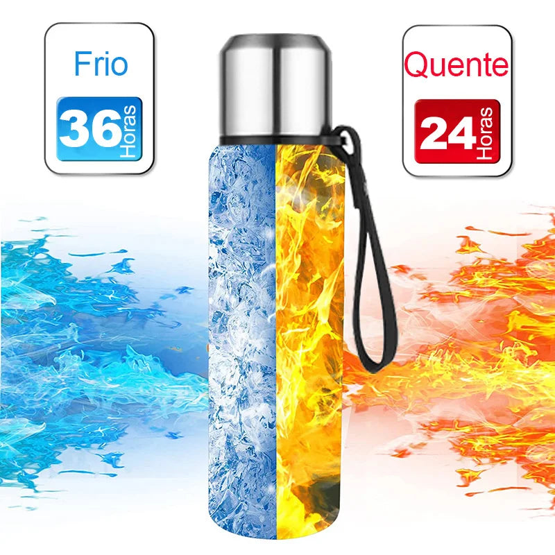 Garrafa Térmica Aço - Super temperaturas - OFB