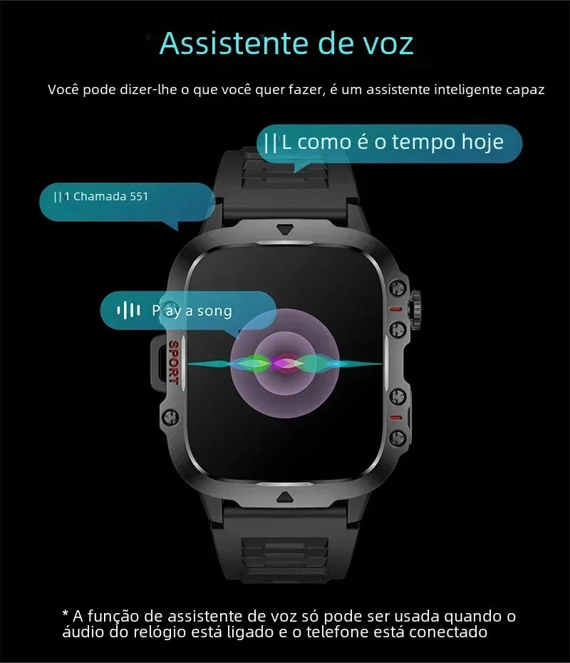 SMART WATCH MILITAR - IP68 2.0